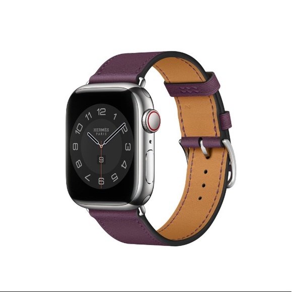 HERMES Apple Watch 38mm Leather Single Tour Band - Picture 2 of 13